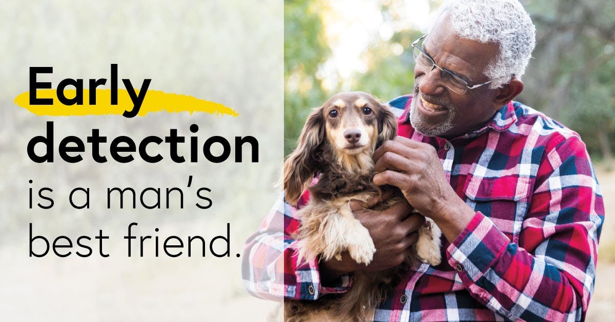 Early detection is a man's best friend